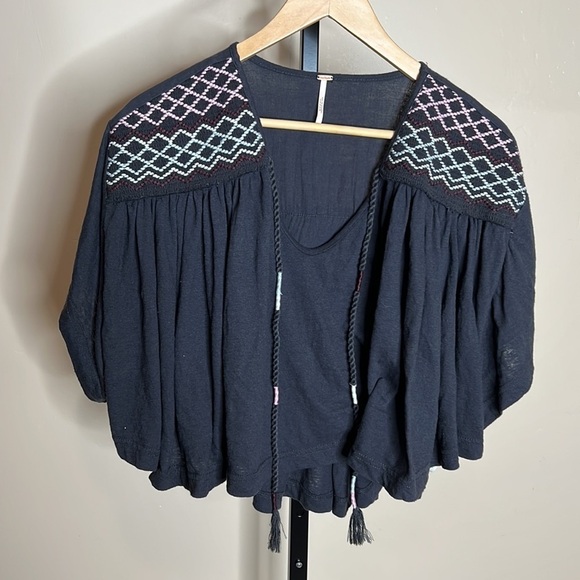 Free People Market T-Shirt Size XS - Picture 5 of 9